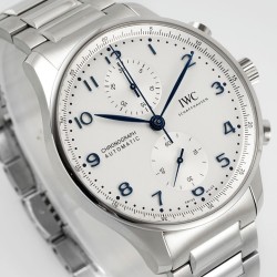 Portugueser Chrono 41mm SS/SS White/Num AZF A69355