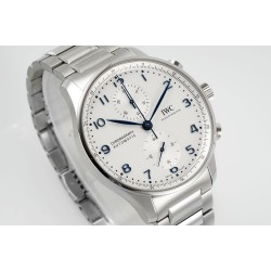 Portugueser Chrono 41mm SS/SS White/Num AZF A69355