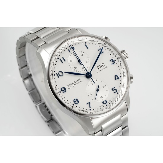 Portugueser Chrono 41mm SS/SS White/Num AZF A69355