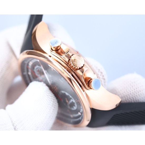 IWC-Portugieser Chronograph Classic IW390704 45mm RG/RU Brown Cal.89361