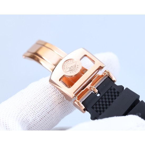 IWC-Portugieser Chronograph Classic IW390704 45mm RG/RU Brown Cal.89361