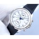 IWC-Portugieser Chronograph Classic IW390704 45mm SS/RU Blue Cal.89361