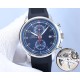 IWC-Portugieser Chronograph Classic IW390704 45mm SS/RU Blue Cal.89361