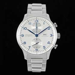 Portuguese Chrono IW371617 41mm SS/SS White Dial RSF A69355