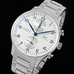 Portuguese Chrono IW371617 41mm SS/SS White Dial RSF A69355