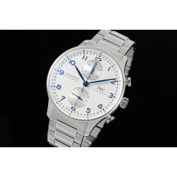 Portuguese Chrono IW371617 41mm SS/SS White Dial RSF A69355