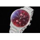 Portuguese Chrono IW371617 41mm SS/SS Red Dial RSF A69355