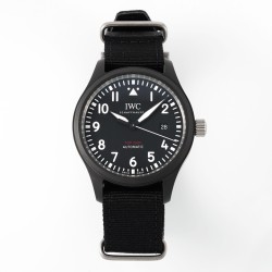 Pilot Top Gun 41mm CER/NY Black Dial ZF A32111
