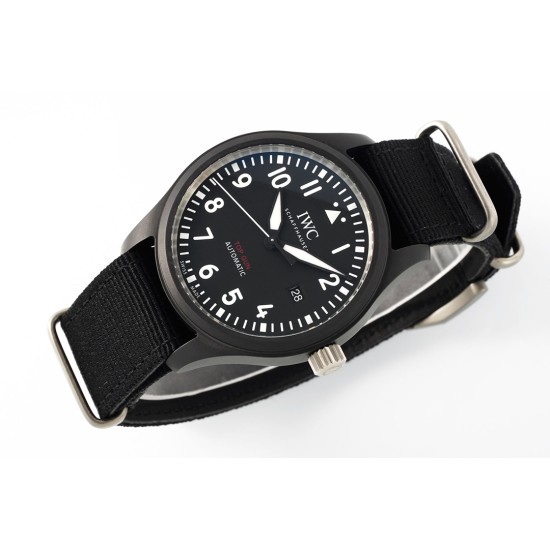 Pilot Top Gun 41mm CER/NY Black Dial ZF A32111