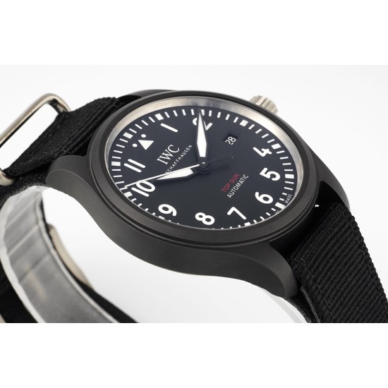 Pilot Top Gun 41mm CER/NY Black Dial ZF A32111