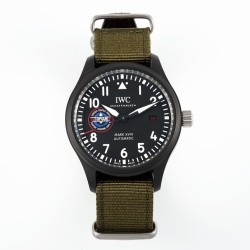 IWC-Mark XVIII Top Gun 41mm CER/NY Black Dial ZF A32111