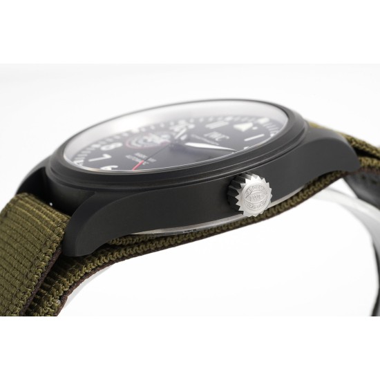 IWC-Mark XVIII Top Gun 41mm CER/NY Black Dial ZF A32111