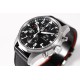 IWC-Pilot Chronograph Ref.3777 43mm SS/LE Black ZF A7750