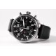 IWC-Pilot Chronograph Ref.3777 43mm SS/LE Black ZF A7750