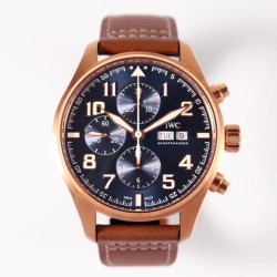 IWC-Pilot Chrono "Le Petit" 377721 43mm RG/LE Blue ZF A7750