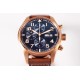 IWC-Pilot Chrono "Le Petit" 377721 43mm RG/LE Blue ZF A7750