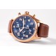 IWC-Pilot Chrono "Le Petit" 377721 43mm RG/LE Blue ZF A7750
