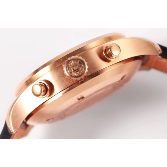 IWC-Pilot Chrono "Le Petit" 377721 43mm RG/LE Blue ZF A7750