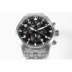 IWC-Pilot Chronograph Ref.3777 43mm SS/SS Black ZF A7750