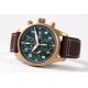 IWC-Pilot Chrono Spitfire IW387902 Brz BR/LE Grn ZF A7750