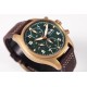 IWC-Pilot Chrono Spitfire IW387902 Brz BR/LE Grn ZF A7750