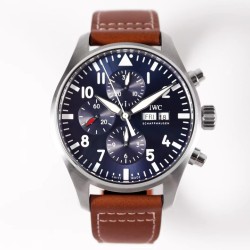 IWC-Pilot Chrono "Le Petit" 377721 43mm SS/LE Blue ZF A7750