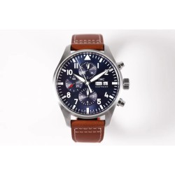 IWC-Pilot Chrono "Le Petit" 377721 43mm SS/LE Blue ZF A7750