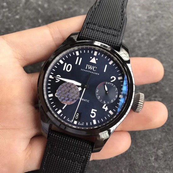 IWC-Big Pilot Top Gun Ed. 46mm CER/NY Black ZF A52111 Mod