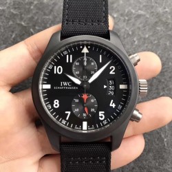 Top Gun IW388001 46mm CER/NY Black ZF Asia 7750