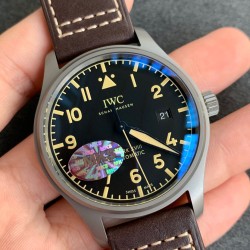 IWC-Mark XX Titanium/LE Black/Num 40mm MKS MY9015