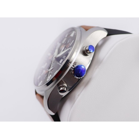 IWC-Pilot Chrono IW377713 43mm SS/LE Brown ZF A7750