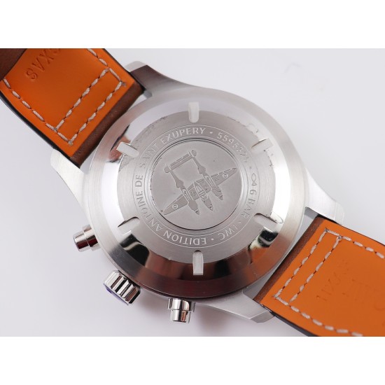 IWC-Pilot Chrono IW377713 43mm SS/LE Brown ZF A7750