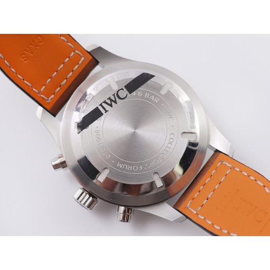 IWC-Pilot Chrono Spitfire IW377709 43mm SS/LE Green ZF A7750