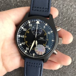 IWC-Pilot Chrono Top Gun Miramar IW389001 44mm CER/NY Blue Dial YLF A7750