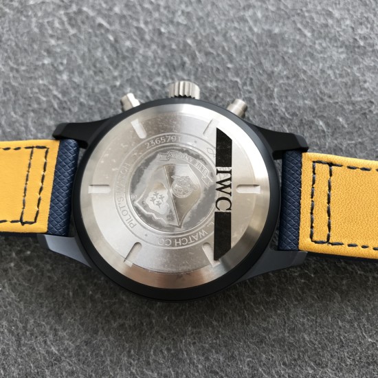 IWC-Pilot Chrono Top Gun Miramar IW389001 44mm CER/NY Blue Dial YLF A7750