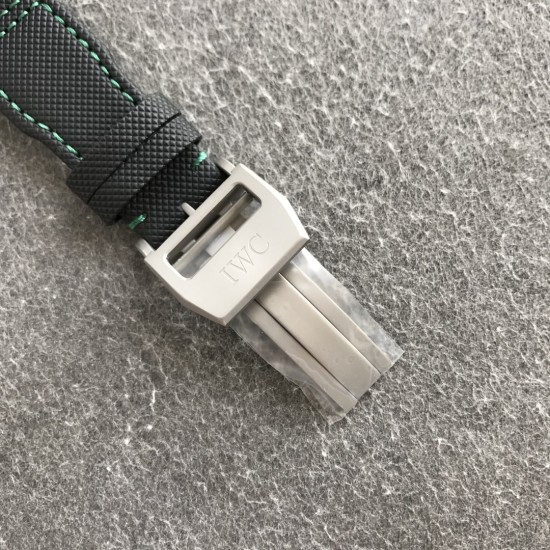 IWC-Pilot Chrono Top Gun IW389001 44mm CER/NY Black Textured Dial YLF A7750