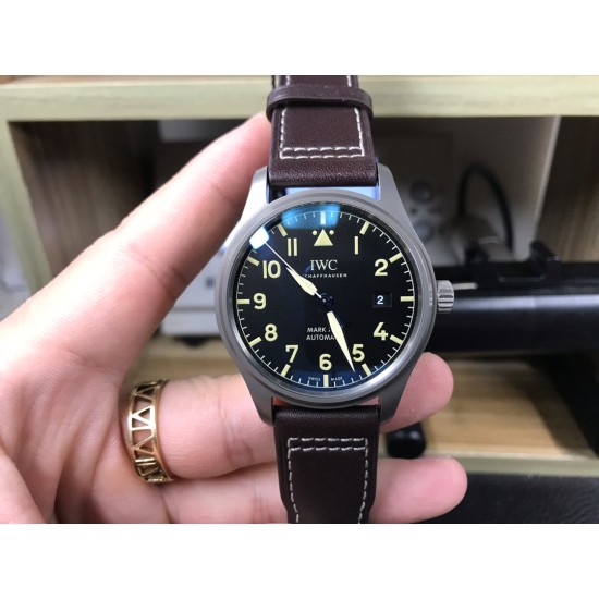 IWC-Mark XVIII 40mm Titanium/LE Black Dial V7F A2892
