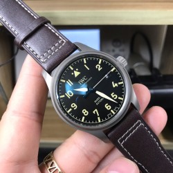 IWC-Mark XVIII 40mm Titanium/LE Black Dial V7F A2892