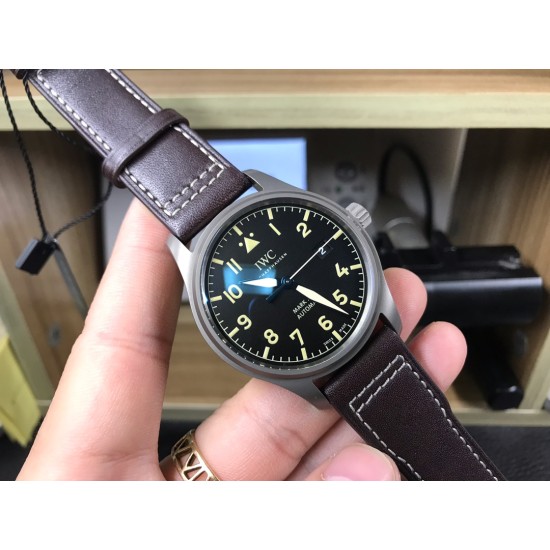 IWC-Mark XVIII 40mm Titanium/LE Black Dial V7F A2892