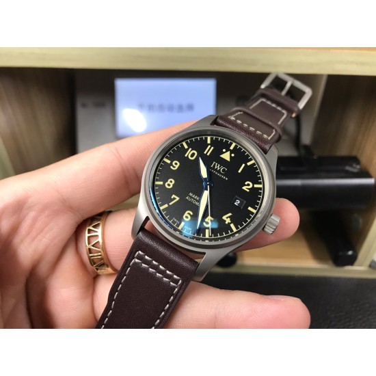 IWC-Mark XVIII 40mm Titanium/LE Black Dial V7F A2892