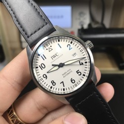 IWC-Mark XVIII IW327010 SS/LE White/Num 40mm V7F A2892