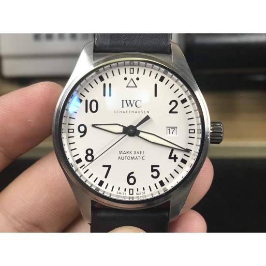 IWC-Mark XVIII IW327010 SS/LE White/Num 40mm V7F A2892