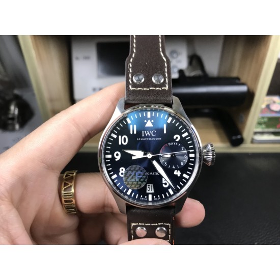 IWC-Big Pilot 46mm SS/LE Black ZF A521111