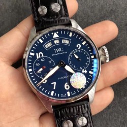 IWC-Big Pilot Annual Calendar IW502708 46mm SS/LE Blue Dial YLF A52850