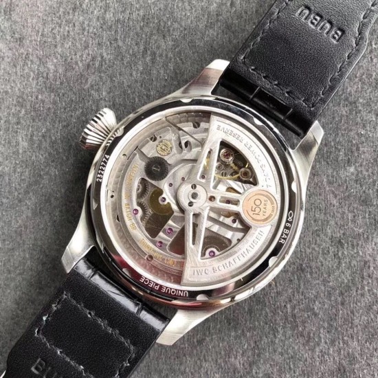 IWC-Big Pilot Annual Calendar IW502708 46mm SS/LE Blue Dial YLF A52850