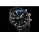 IWC-Pilot Chrono Top Gun IW389001 44mm CER/NY Black Textured Dial YLF A7750