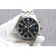 IWC-Pilot Chronograph Ref.3777 43mm SS/SS Black Dial ZF A7750