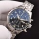 IWC-Pilot Chronograph Ref.3777 43mm SS/SS Black Dial ZF A7750