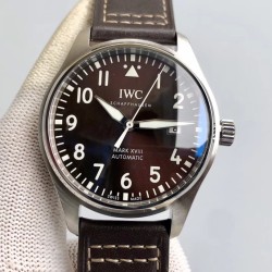 IWC-Mark XVIII IW327010 SS/LE Brown/Num 40mm BYF MY9015