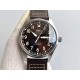 IWC-Mark XVIII IW327010 SS/LE Brown/Num 40mm BYF MY9015